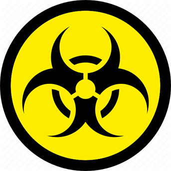 [ Biohazard © 2020 Chourabitaher (CC-BY-SA 3.0) ] 