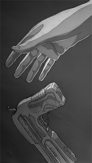  [ the gun abandoned, © 2017 Fluffgar ] 