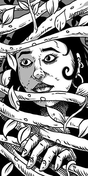  [ Knotty walls, © 2021 Miguel Santos ] 