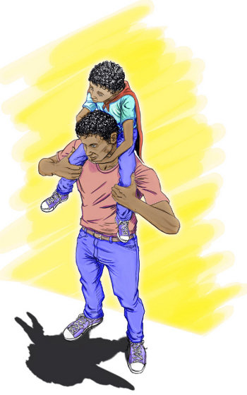  [ Gabriel et Rapha, © 2012 Soussherpa ] 